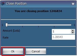 Close Posiition